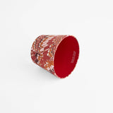 Hand Marbled Poldina Lampshade Cover - Red Mountain