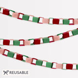 Velvet Chain Link Garland