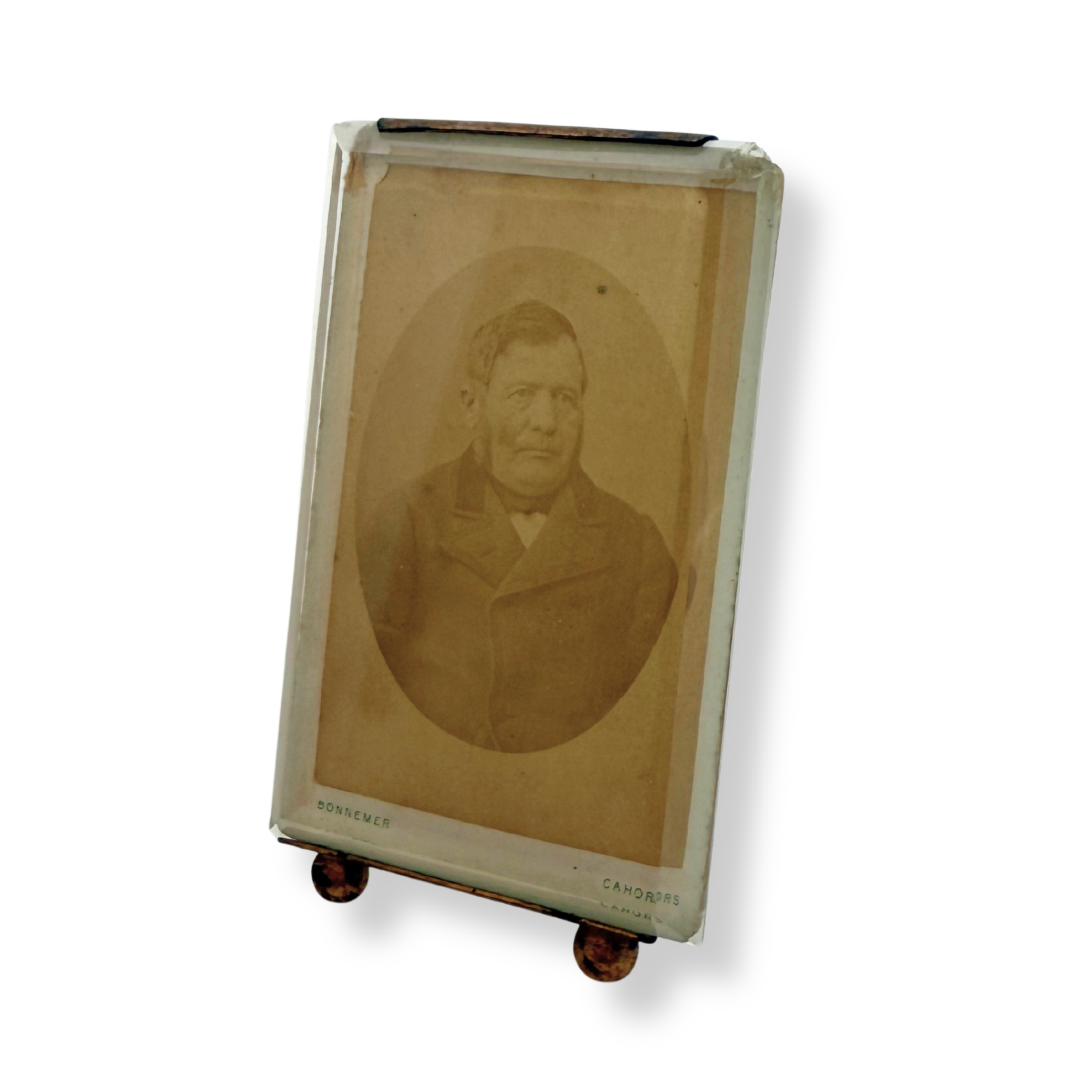 French Antique Pomponee Photo Frames