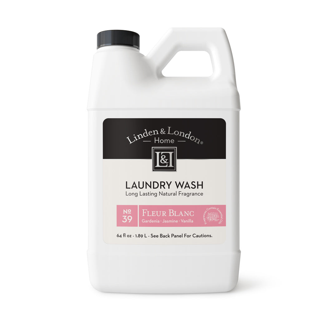 Linden & London Laundry Wash in Fleur Blanc