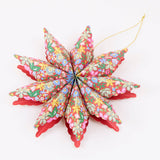 Meri Meri x Liberty Paper Star Tree Decorations