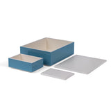 Balboa Bay Lacquered Decorative Box in Mistral Blue