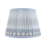 Shirred Ikat Shade in Blue
