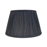 Shirred Silk Shade in Slate