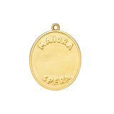 HART Navy Necklace Cord with Flying Pig Coin