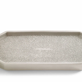 Shagreen Tray - Grey/Unique