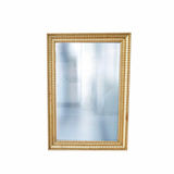 French Antique Ondulated Mirror