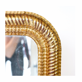 French Antique Ondulated Mirror No 1806