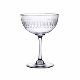 Oval Champagne Saucer Set