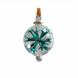 Emerald Trumpet Glass Ornament