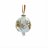 Raised Gold Large Globe Ornament