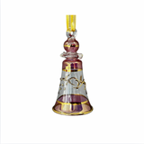 Pink Bell Hand Blown Ornament