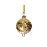 Gold Design Egyptian Hand Blown Ornaments
