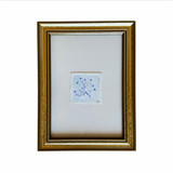 Sweet Pea and Leaf Stamp