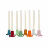 Glass Candleholder British Colour Standard