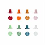 Glass Candleholder British Colour Standard