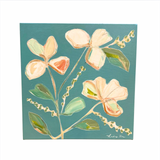 Carolina Blue Blooms 20x20