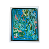 Gardens in Paris in Summer