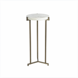 Rica Marble on Antique Brass Cocktail Table