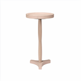 Dusty Rose Leather Nash Drink Table
