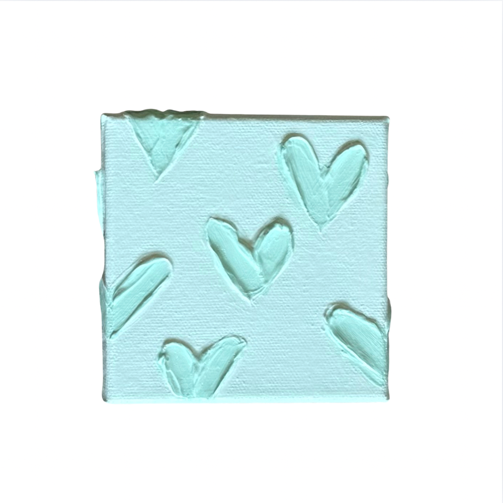 Candy Hearts 4x4x1.5