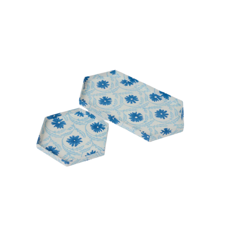 Hexagon Tray Set