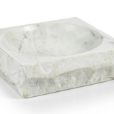 Rock Finish Marble Square Bowl