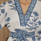 Maison Marigold Mykonos Mini Indigo Flower