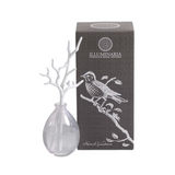 Illuminaria Bird Branch Porcelain Diffuser in French Gardenia