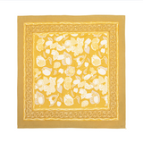 Forest Harvest Grey & Mustard Handblock Napkin