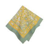 La Mer Napkins Aqua & Citrine Handblock Napkin