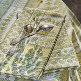 Avignon Pistache Handblock Napkin