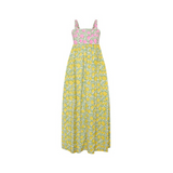 Maison Marigold Laguna Dress in Pink & Yellow Lemons