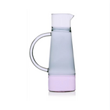 Ichendorf Caipirinha High Jug in Pink, Smoke, & Clear