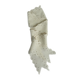 Sarah Bray Clematis Bucket Hat with Antique Eyelet Scallop Lace Short Ribbon