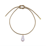 HART Dune Necklace Cord with Baroque Pearl