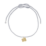 HART Silver Necklace Cord with Etched Vesta Case