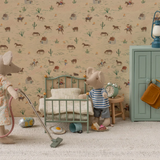 Mouse vintage single bed - Mint