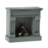 Mouse Fireplace - Blue