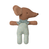 Sleepy wakey baby mouse in matchbox - Rose