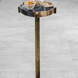Fortaleza Petrified Wood Cocktail Table