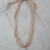 Pink Ribbon Necklace