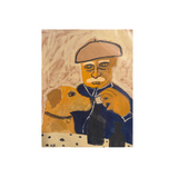 "French Man with His Dog"