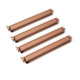 Chestnut Cream Rack & Pusher Set