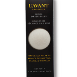 Wool Dryer Balls - Pack of 3
