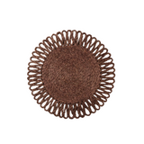 Teigan Floral Design Round Placemats Set of 4