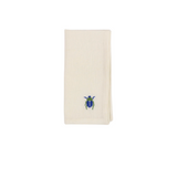 Scarab Beetle Embroidered Napkin, Set of 2