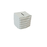 Ticking Stripe Tissue Box Cover