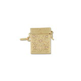 HART Silver Necklace Cord with Etched Vesta Case