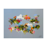 Milly Edwards - Grey Abstract (36 x 48)